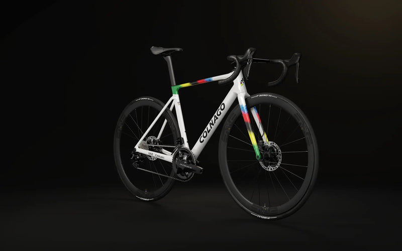 weltmeister rennrad Colnago V5Rs Rennrad - Weltmeister Streifen