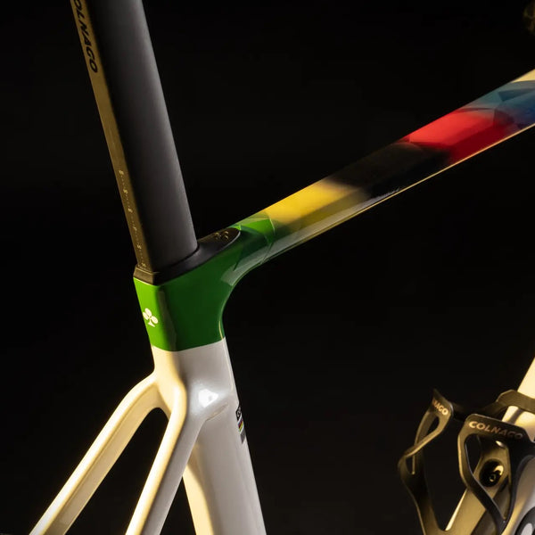 verago rennrad Colnago V5Rs Rennrad - Weltmeister Streifen