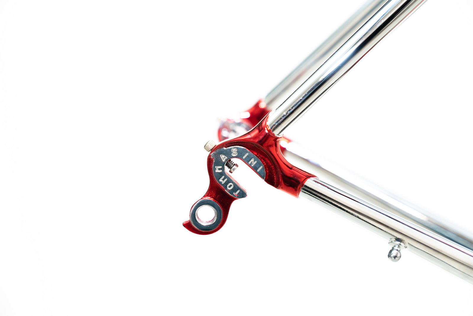 fahrradrahmen rot Tommasini Tecno Frameset