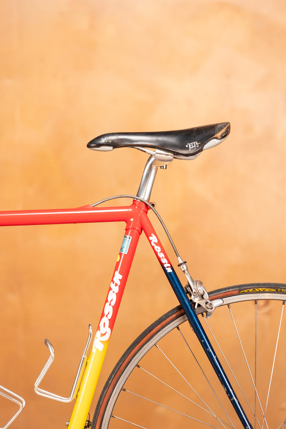 rossin rennrad gefahren von Wegmüller grösse 58.5 – Velo67 BLUE VOID/BLACK Color:Sun Print/VIVID Pink/VIVID Infrared Wenn du Mozzarella übrig